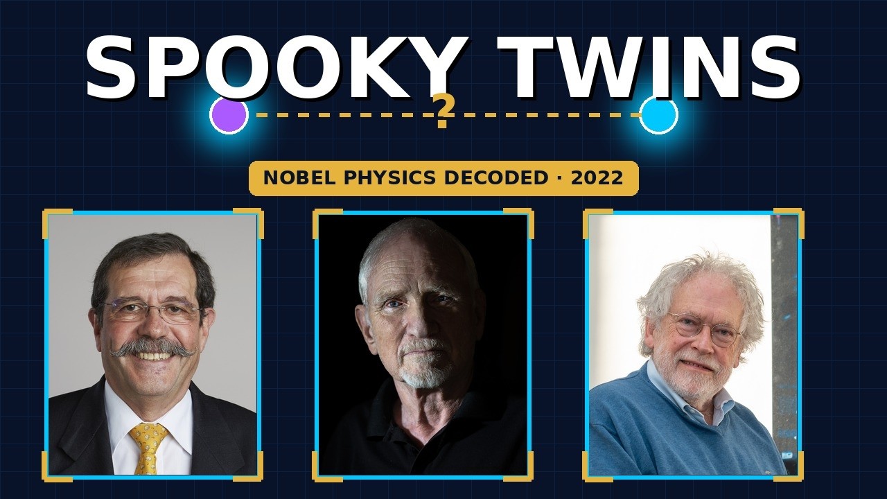 Nobel Prize in Physics 2022 Explained: Spooky Twin Particles - YouTube