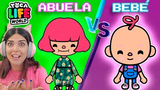 BEBÉ vs ABUELA en TOCA LIFE WORLD!