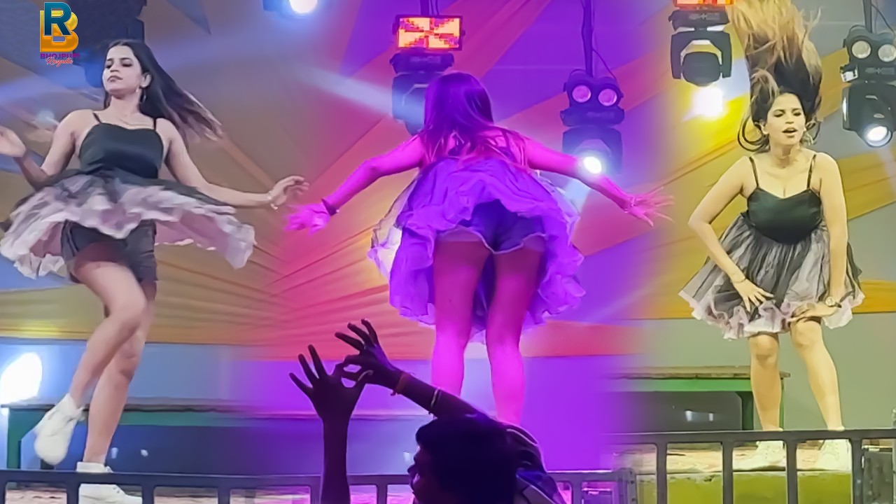 #video #bhojpurisong || chatni lage gori || viral girl monika ka mast dance || new india theatre