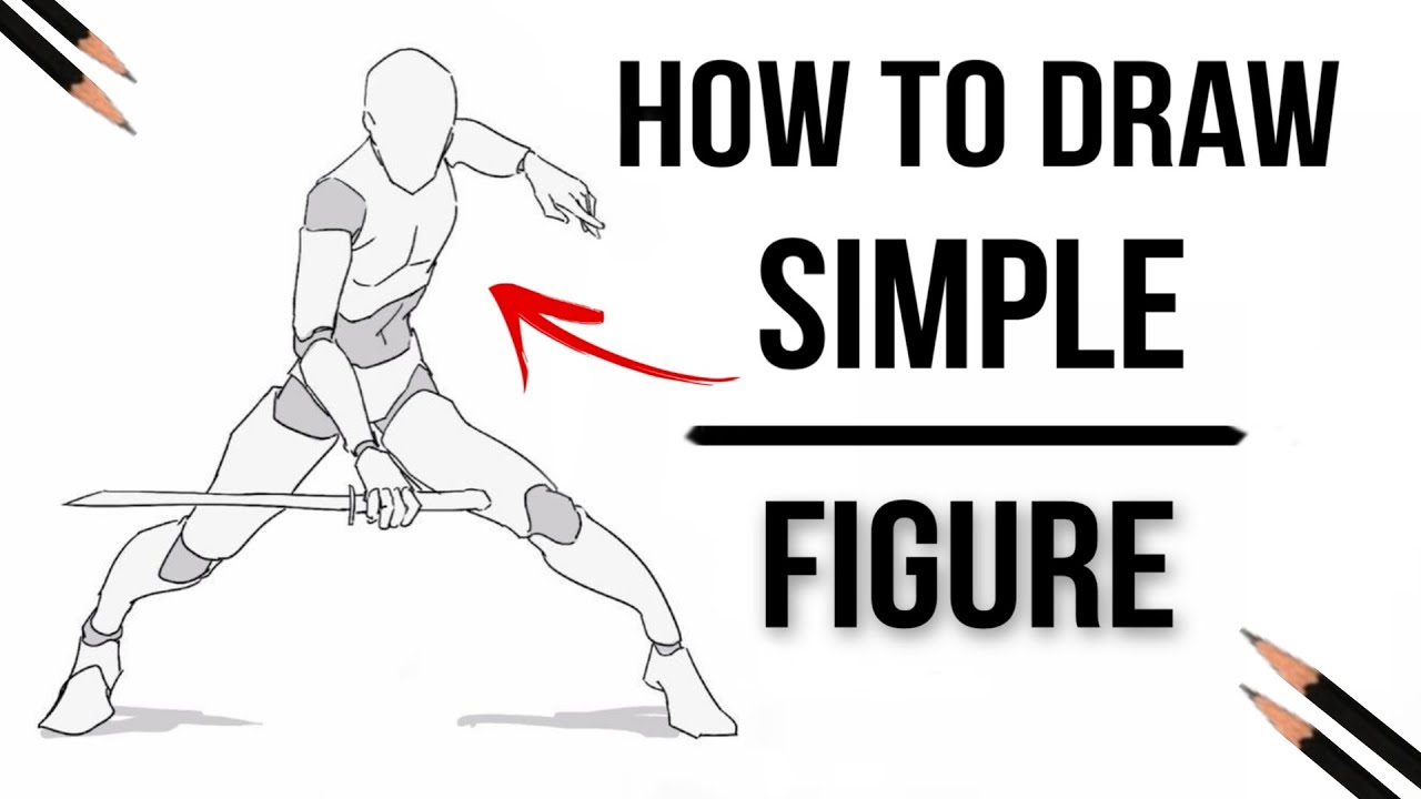 How to draw figures models for beginners (Tricks) YouTube