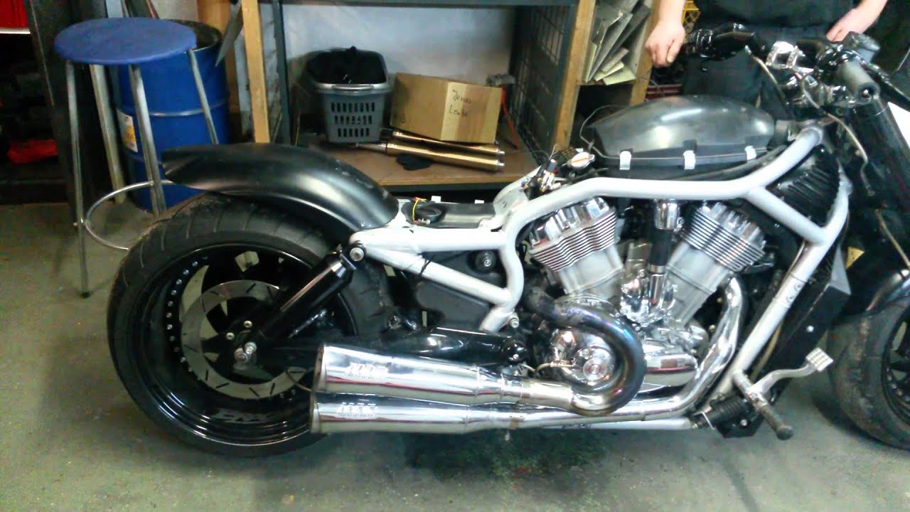 Harley Davidson VRod Airride Test Arnott YouTube