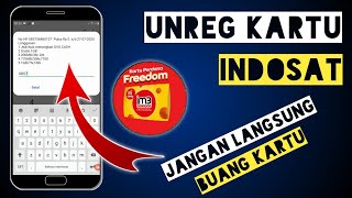 CARA UNREG PAKET BUNDLING INDOSAT TERBARU, DIJAMIN 100% BERHASIL👍👍👍