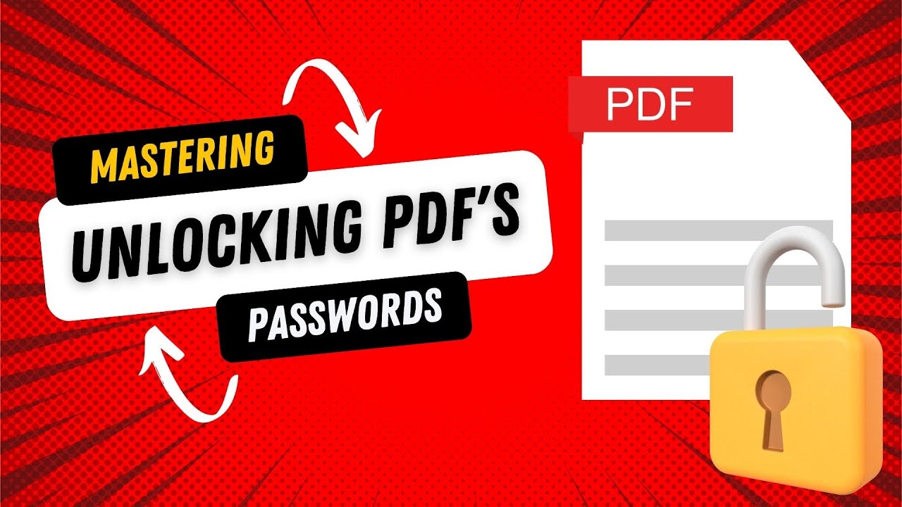 Master the Art of Unlocking PDF Passwords A StepbyStep Guide YouTube Master the Art of Unlocking PDF Passwords A StepbyStep Guide YouTube