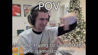 POV You Are Trying To Understand The GameStop News