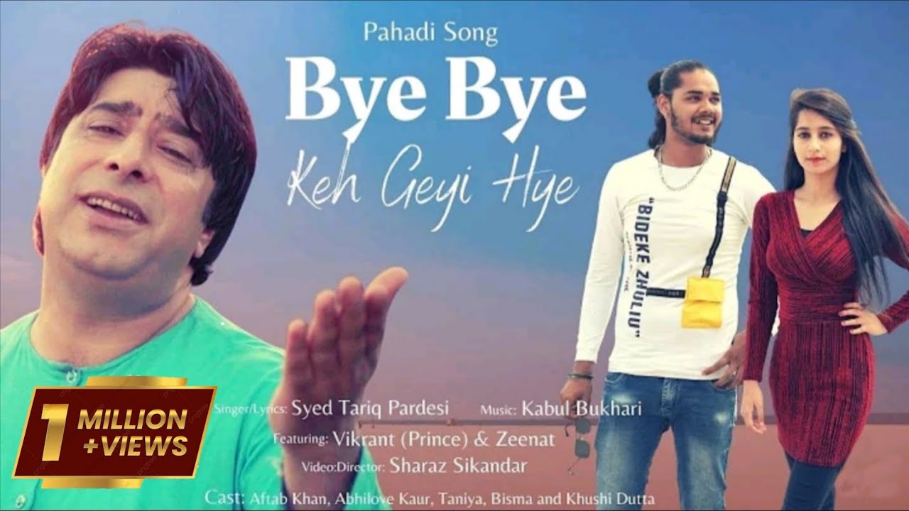 Bye Bye Key Geyi Hye  Syed Tariq Pardesi  Pahadi Song   sharazsikanderfilms