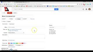 Google Calendar- Adding Events to Shared Calendars
