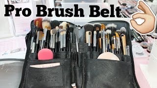 What&#39;s in my Brush Belt - Pro Makeup Artist | ChristineMUA