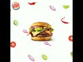 Burger King Food Promo Video Motion Graphics Burger Ad In After Effect Burger Promo Video