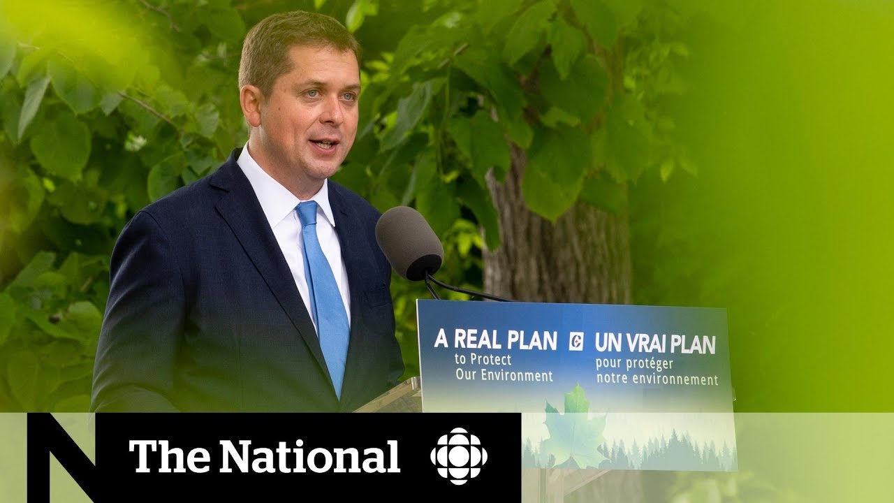 Andrew Scheer lays out Conservative climate change plan - YouTube