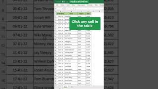Excel Shortcut Hack  excel myexcelonline shorts
