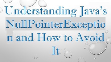 Understanding Java