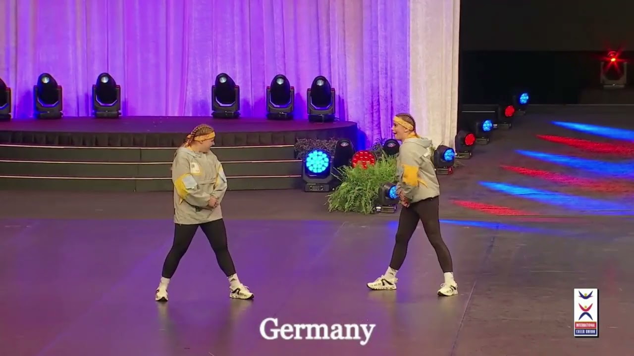 ICU Worlds 2022 Doubles Hip Hop – Team Germany