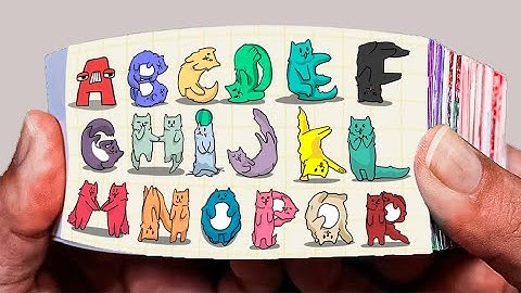 ALPHABET LORE but transformed from cats / Alphabet Lore animation @Mike Salcedo