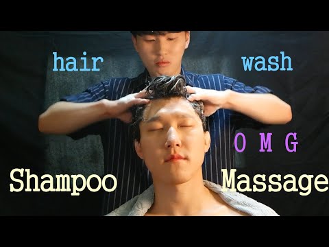 잠 오는 소리 샴푸 마사지 Relaxing  SLEEP  hair wash  massage shampoo  ASMR  두피 & 샴푸마사지  대만 샴푸 마사지 シャンプーマッサー