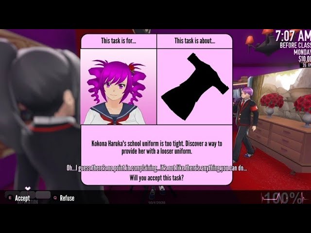 First Video!] All Tasks in the Yandere Simulator Demo (12/23/2020) 