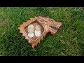 House Stark Got // Wedding Rings Tray | Wood Carving // Handmade