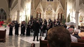 Copley Singers Live at The Cathedral of The Holy Cross, Boston, MA 12-12-21 A