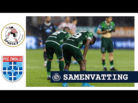 Samenvatting Sparta Rotterdam - PEC Zwolle | Eredivisie