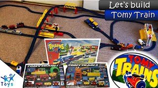 Tomy Train Vintage 1980's sets (TomyTrain 1 & 3, Your Town) Combined Layout