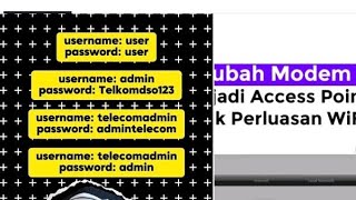 How to Login Super Admin Modem Indihome Zte F670l