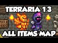 Terraria 1.3.1 ALL ITEMS MAP - Every Item In Terraria 1.3 World Download [Terraria 1.3 All items]