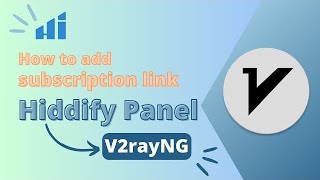 How to add subscription link on Hiddify panel to V2rayNG app screenshot 3