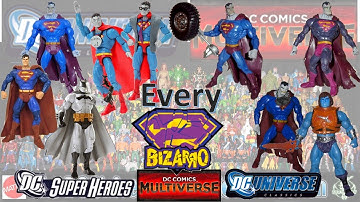 Every DC Bizarro Dc Multiverse DC Universe Classics Comparison List