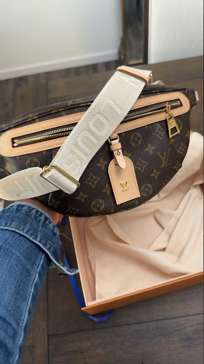 Louis Vuitton High Rise Bumbag  Reveal & What Fits (Modshots at the end) # louisvuitton #luxurybags 