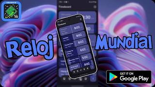 Nueva App de Reloj Mundial Timeboard screenshot 1