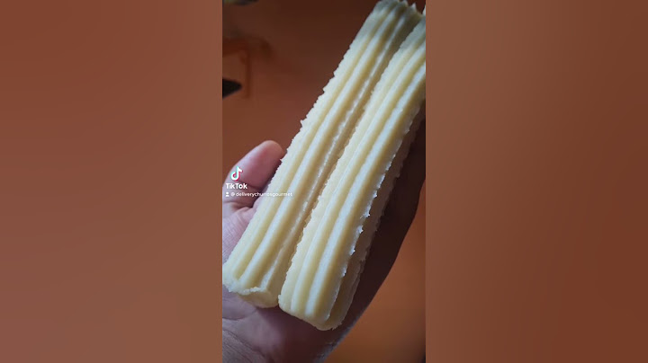 Massa de churros bem marcado 🥰
