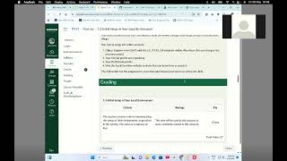 Assignment 1: Initial Setup of Your Local Environment