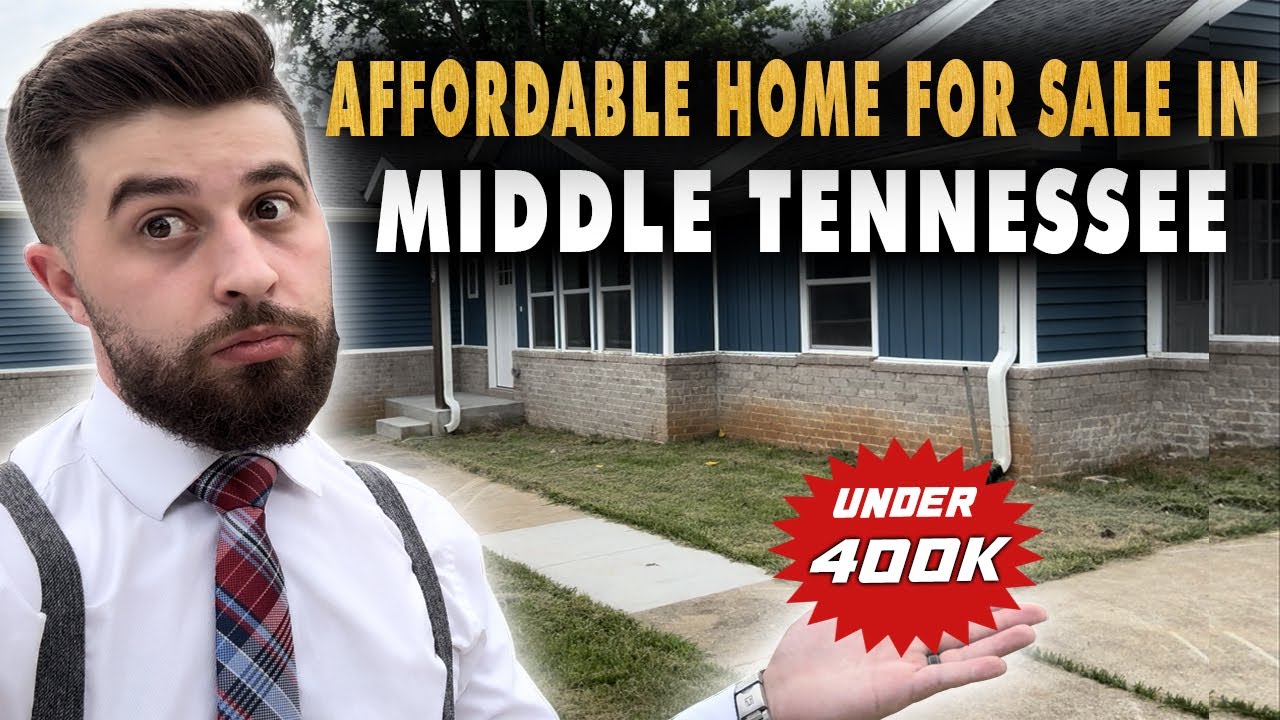 Under 400k Stunning Open Concept Home For Sale in Middle Tennessee