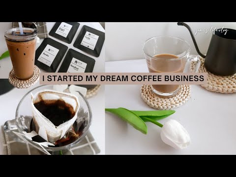 I Started My Dream Coffee Business | Home Cafe by Jin | Drip Coffee | Philippines