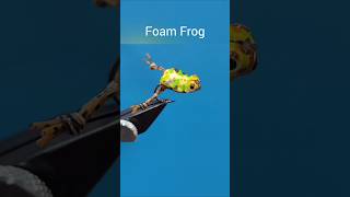 Foam 🐸 Frog Fly Tying