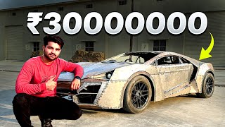 300000000 की कार घर पर बना दिया 😱 Lykan Hypersport🔥