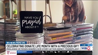 Veteran and 2-time kidney transplant recipient encourages others during National Donate Life Mont...