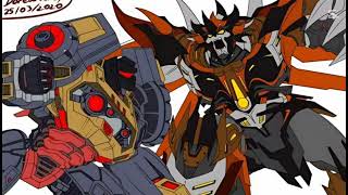 Predaking vs grimlock