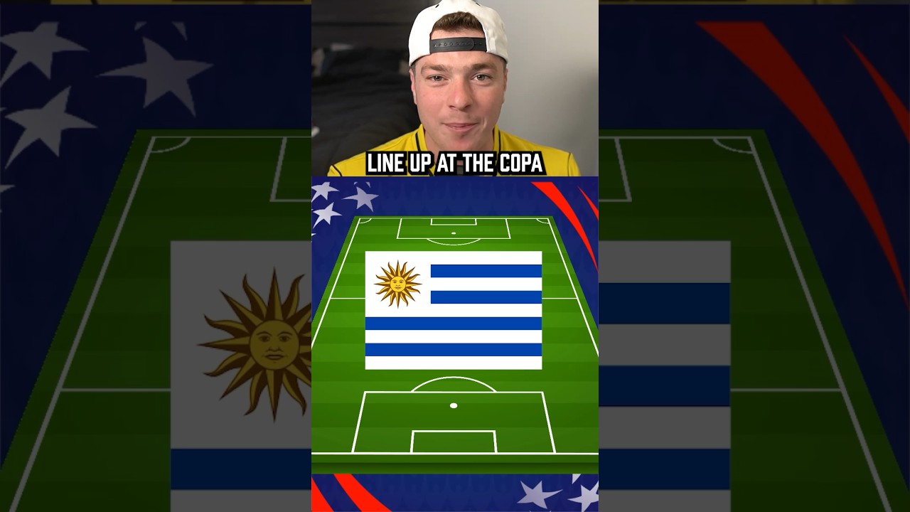 Uruguay Starting XI at Copa 2024 🇺🇾 