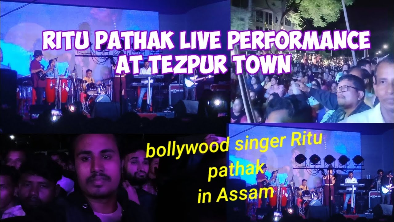 Bollywood singer Ritu Pathak live performance at Tezpur Town 