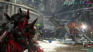 Warframe black squares bug    :/