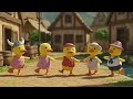 Five Little Ducks Went Swimming One Day | Children Nursery Rhymes | Baby & Toddler Music