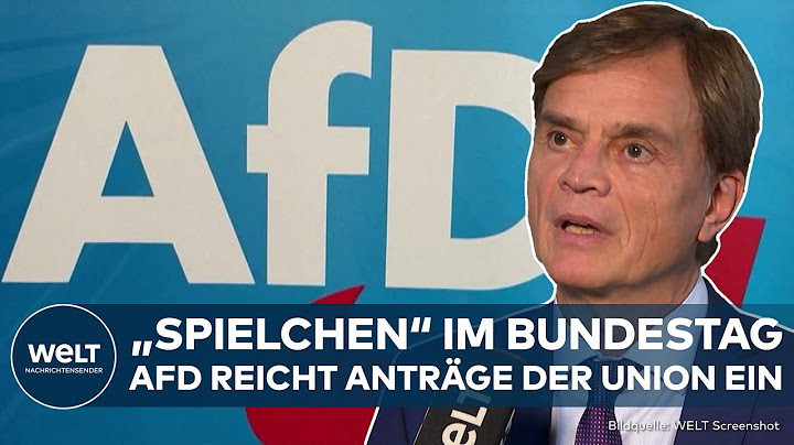 BUNDESTAG: Heftiger Protest gegen Ausgrenzung! AfD reicht Anträge der Union zur Abstimmung ein