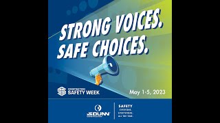 Safety Week Wrap Up 2023