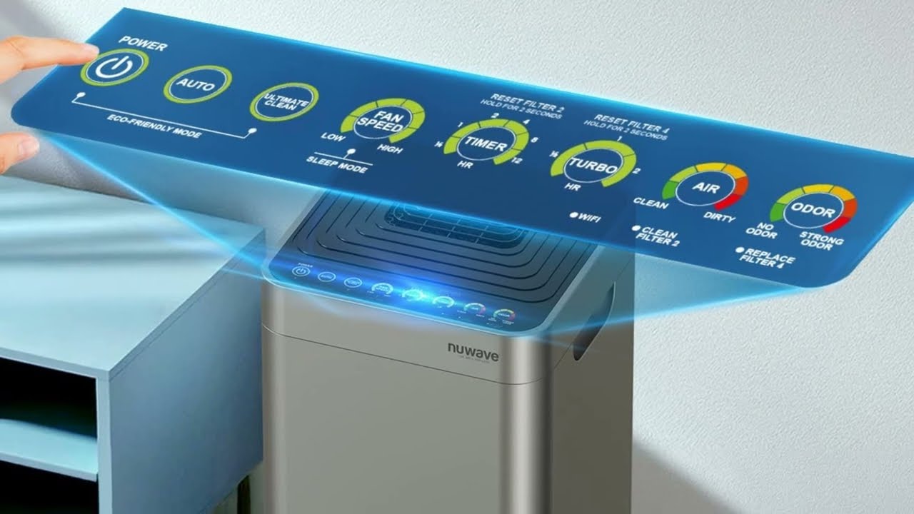 ♻️ Never Buy a Filter Again?! Nuwave Forever Plus Air Purifier REVIEW