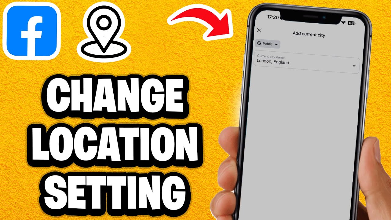 How To Change Facebook Location Setting - Fastest Guide - YouTube