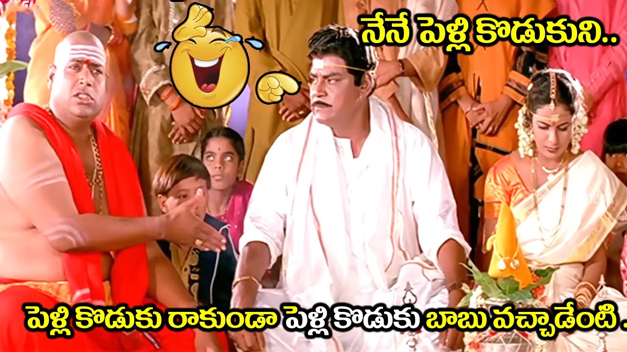 పెళ్లి కొడుకు రాకుండా పెళ్లి కొడుకు బాబు వచ్చాడేంటి Kota srinivasarao best comedy|