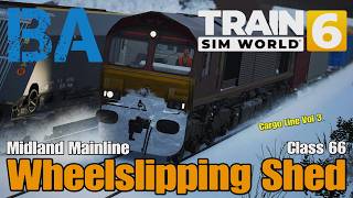 Wheelslipping Shed - Class 66 - Midland Mainline - Train Sim World 6
