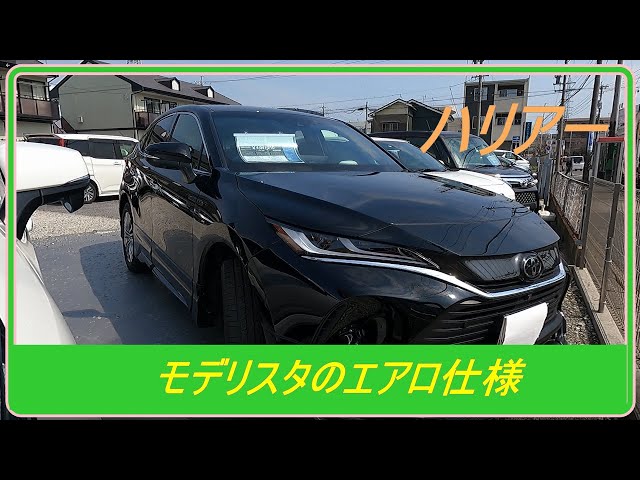 未使用 ハリアー 80 モデリスタ グランブレイズスタイル 219 黒 左一式