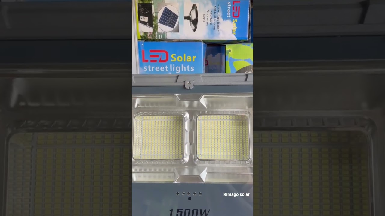 Floodlight Solar 1500w for Project