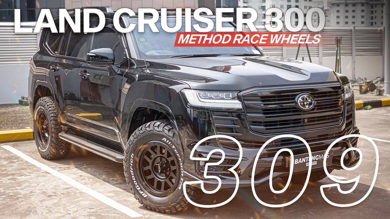 GANTENG MEWAH METHOD RACE WHEELS 309 DI LAND CRUISER 300